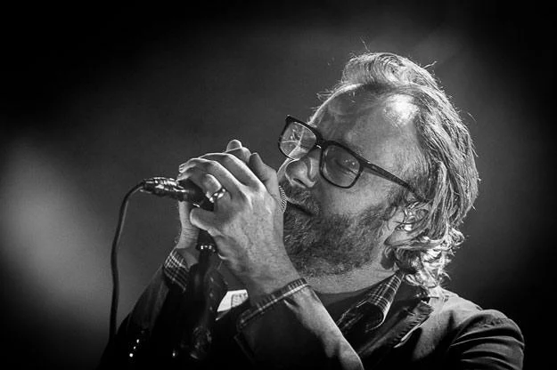 Matt Berninger (The National) podczas koncertu w Warszawie Matt Berninger (The National) podczas koncertu w Warszawie
