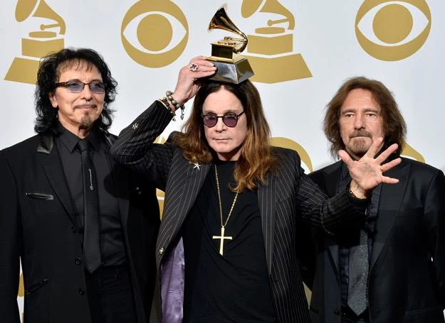 Black Sabbath: Tony Iommi, Ozzy Osbourne i Geezer Butler (od lewej) - fot. Frazer Harrison