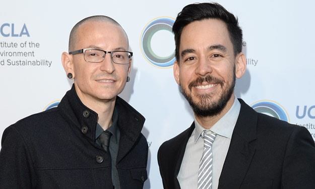 Chester Bennington i Mike Shinoda - dwóch frontmanów Linkin Park (fot. Jason Merritt)