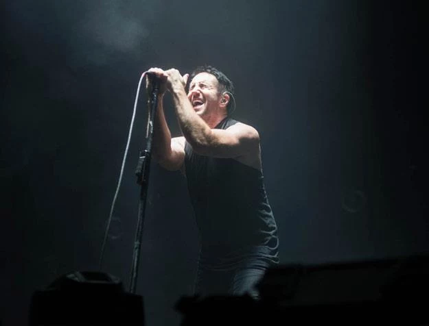 Trent Reznor, lider Nine Inch Nails (fot. London News Pictures/REX)