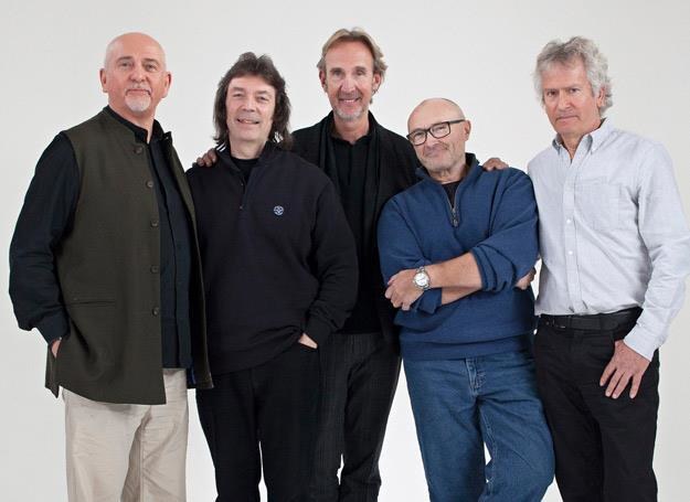 Genesis 2014 (od lewej): Peter Gabriel, Steve Hackett, Mike Rutheford, Phil Collins i Tony Banks