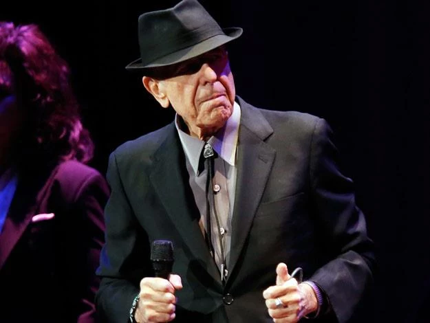 Legendarny Leonard Cohen (fot. Jemal Countess)