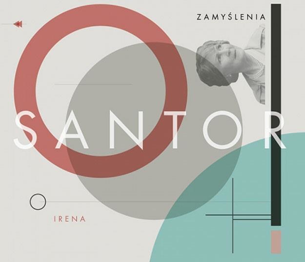 Okładka albumu "Zamyślenia" Ireny Santor