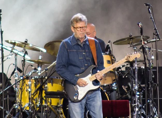 Eric Clapton na koncercie w Oświęcimiu Eric Clapton na koncercie w Oświęcimiu