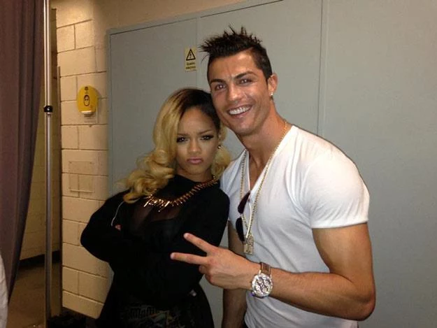 Rihanna z Cristiano Ronaldo