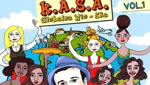 Okładka płyty "Globalna Wio-Ska" K.A.S.Y.