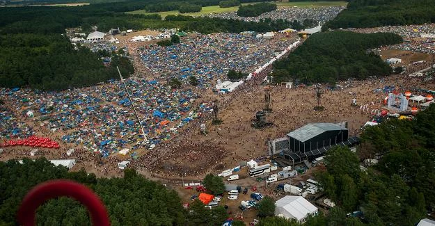 Wkróce woodstockowe pole zaroi się od namiotów - fot. Robert Grablewski