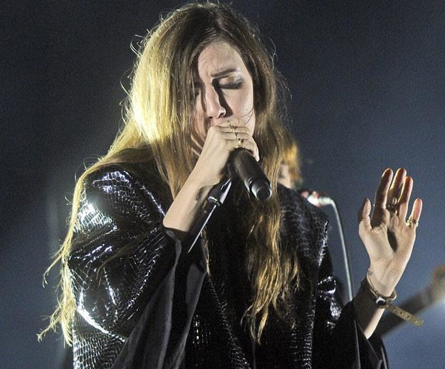 Lykke Li podczas Open'er Festival w Gdyni