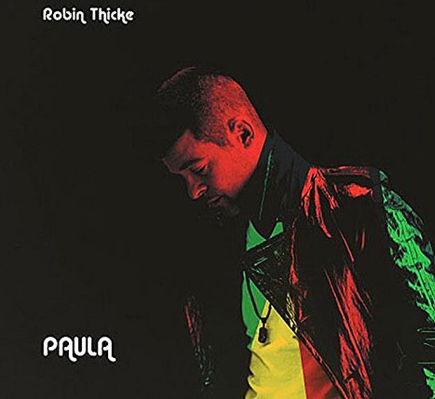 Robin Thicke na okładce albumu "Paula"