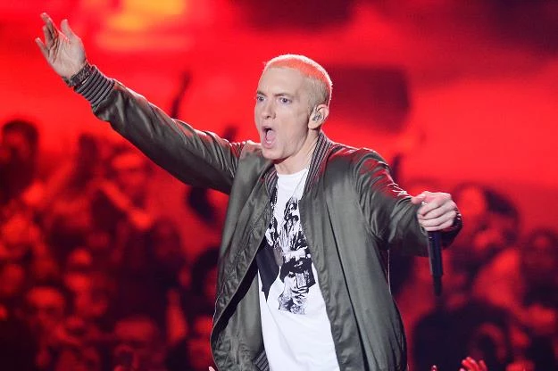 Eminem: "Słyszycie mnie?" fot. Kevork Djansezian