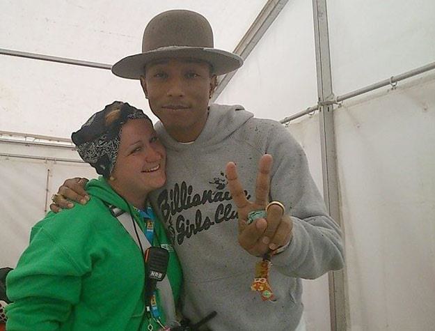 Pharrell Williams i Kasia "Pinky" Tarka