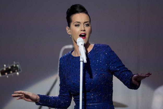 Katy Perry podczas występu w Białym Domu (fot. Pool)