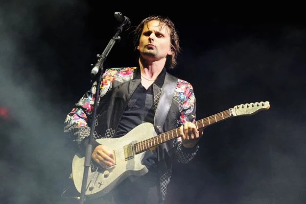 Matt Bellamy, frontman Muse (fot. Kevin Winter)