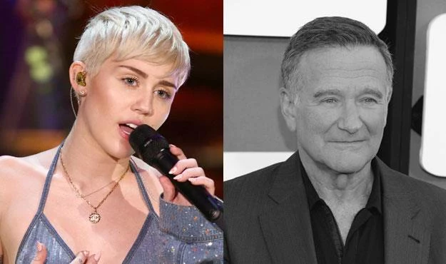 Miley Cyrus (fot. Christopher Polk ) opłakuje śmierć Robina Williamsa (fot. Jason Kempin) Miley Cyrus (fot. Christopher Polk ) opłakuje śmierć Robina Williamsa (fot. Jason Kempin)