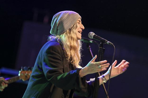 Patti Smith podczas koncertu w Warszawie (fot. Rafał Kudyba/mfk.com.pl)