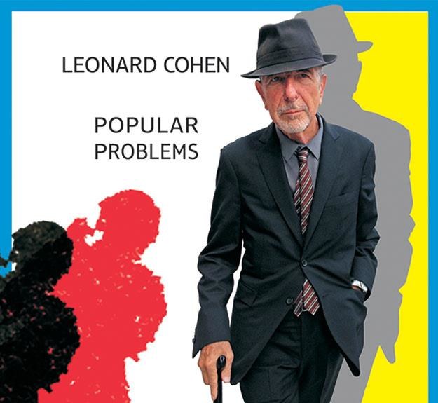 Leonard Cohen na okładce albumu "Popular Problems"