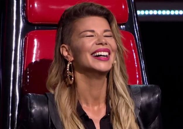 Ekstaza Edyty Górniak: Uczestnik "The Voice" właśnie Wojciech Scham wybrał team gwiazdy