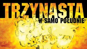 Okładka debiutanckiej płyty Trzynasta w Samo Południe