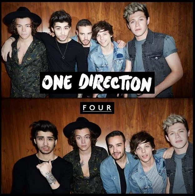 One Direction na okładce płyty "Four"