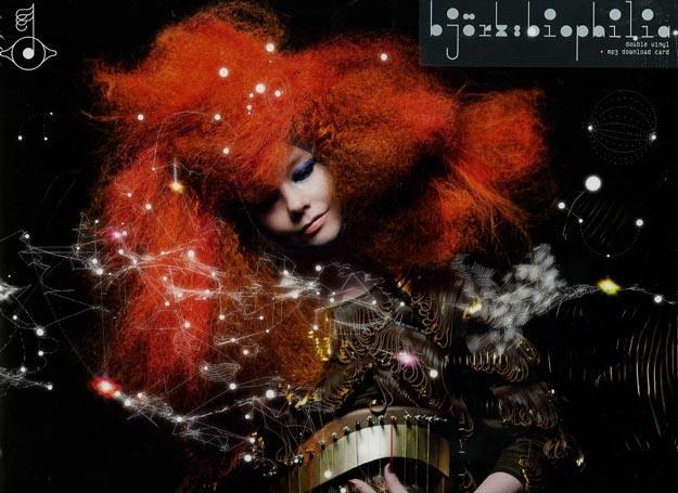 Bjork na okładce "Biophilia"