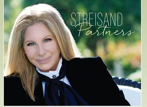 Barbra Streisand na okładce "Partners"