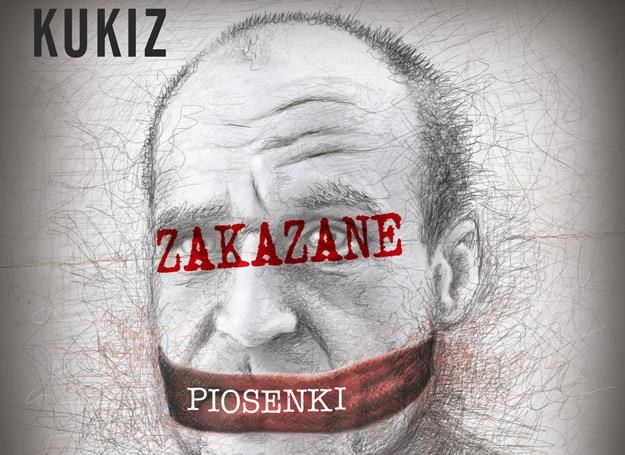 Paweł Kukiz na okładce płyty "Zakazane piosenki"