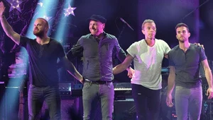 Coldplay na scenie - fot.  Ethan Miller