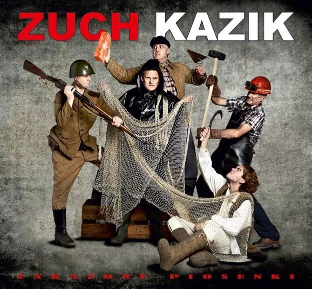 Zuch Kazika na okładce płyty "Zakażone piosenki" - fot. SP Records