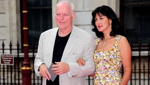 David Gilmour z żoną, Polly Samson (fot. Gareth Cattermole)