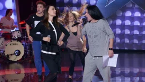 Natasza Urbańska i Titus na próbie do piątkowego odcinka