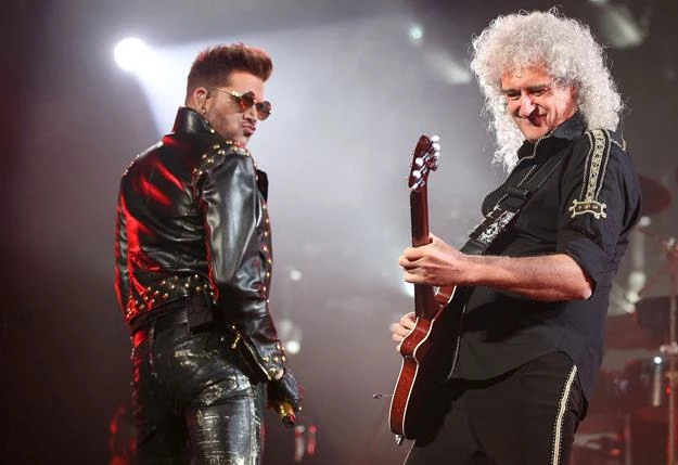 Adam Lambert i Brian May: Jest chemia na scenie (fot. Mark Metcalfe)