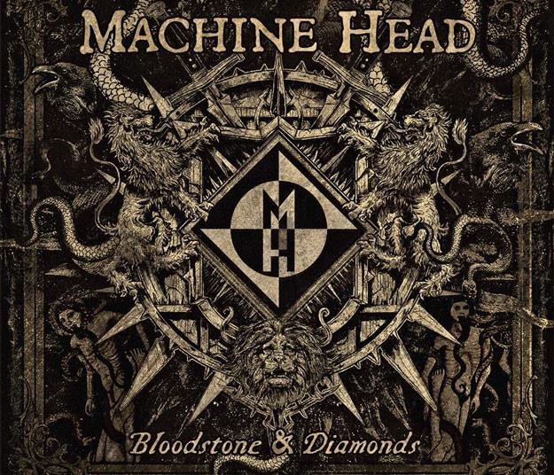 Okładka albumu "Bloodstone & Diamonds" Machine Head