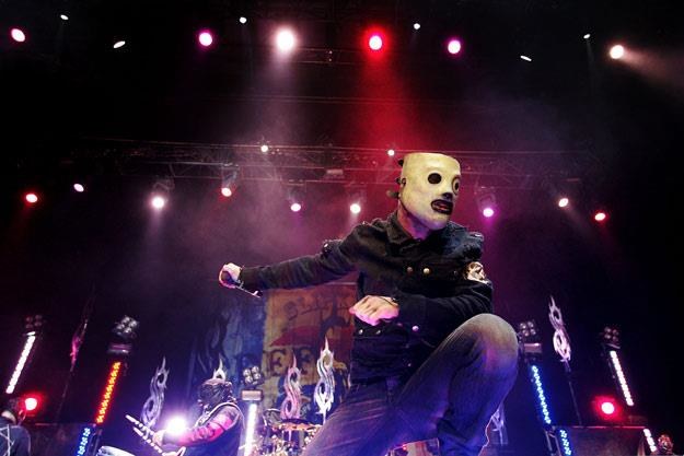 Corey Taylor z zespołem Slipknot (fot. Lisa Maree Williams)