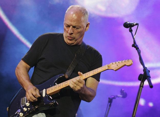 David Gilmour z Pink Floyd na scenie - fot. MJ Kim