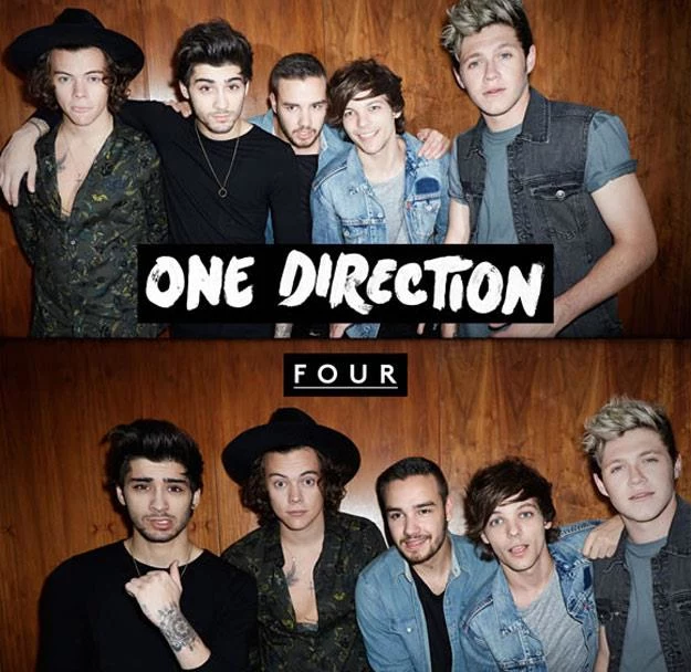 One Direction na okładce albumu "Four"