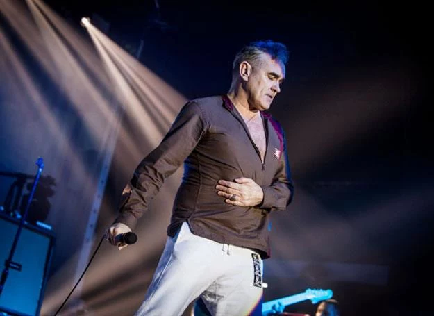 Morrissey na koncercie w Stodole