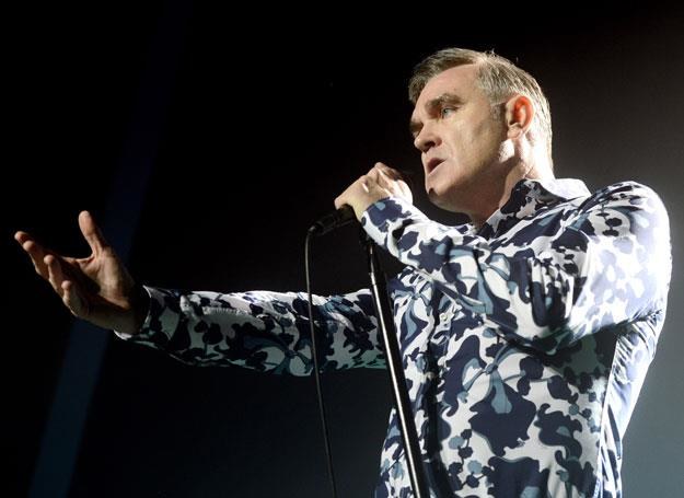 Morrissey na scenie - fot. Kevin Winter