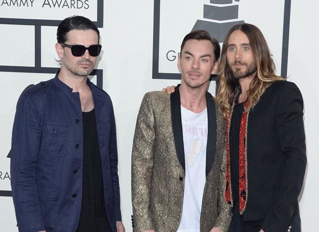 Thirty Seconds to Mars na rozdaniu nagród Grammy - fot. Jason Merritt