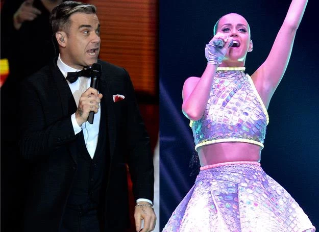 W Krakowie wystąpią m.in. Robbie Williams i Katy Perry - fot. Sascha Steinbach/Bradley Kanaris