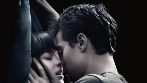 Plakat promujący ekranizację "50 twarzy Greya"