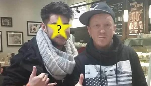 Tomek Lubert (z prawej) z wokalistą nowej grupy Vision