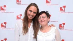 Beata i pani Bogusia poznały się w październiku ubiegłego roku. Fot: www.dkms.pl