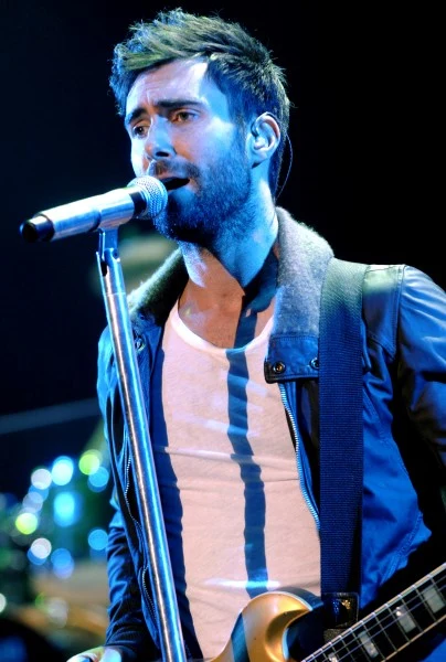 Adam Levine (Maroon 5) - fot. Tim Mosenfelder