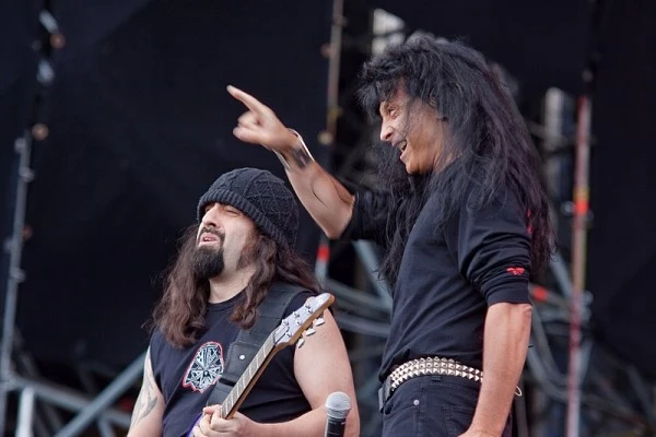 Rob Caggiano i Joey Belladonna (Anthrax) Rob Caggiano i Joey Belladonna (Anthrax)