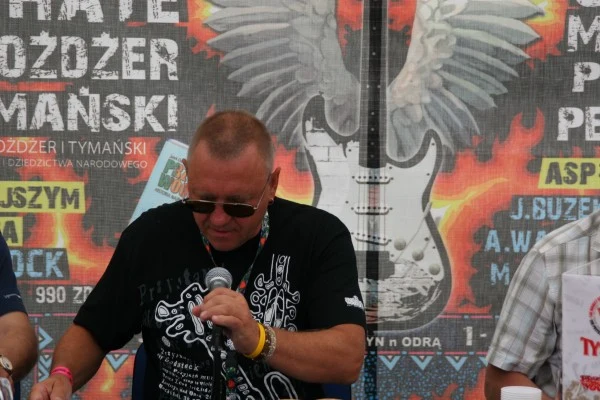 Jurek Owsiak na pierwszej konferencji prasowej