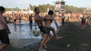 Błotne rugby na Przystanku Woodstock - Kostrzyn nad Odrą, 31 lipca 2010 r.