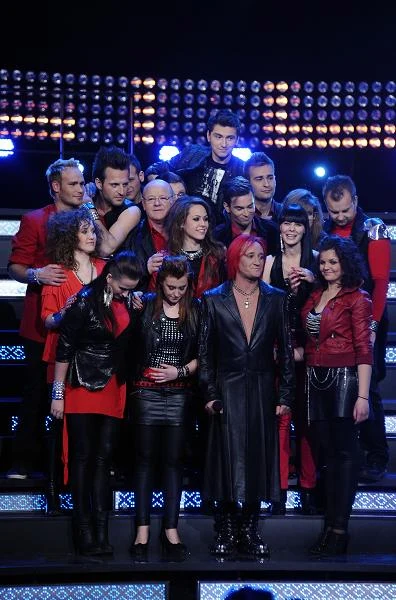 Michał Wiśniewski i jego drużyna