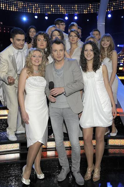 Piotr Kupicha z drużyną z Katowic