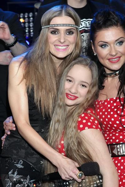 Halina Mlynkowa ze swoją ekipą - fot. Paweł Wrzecion