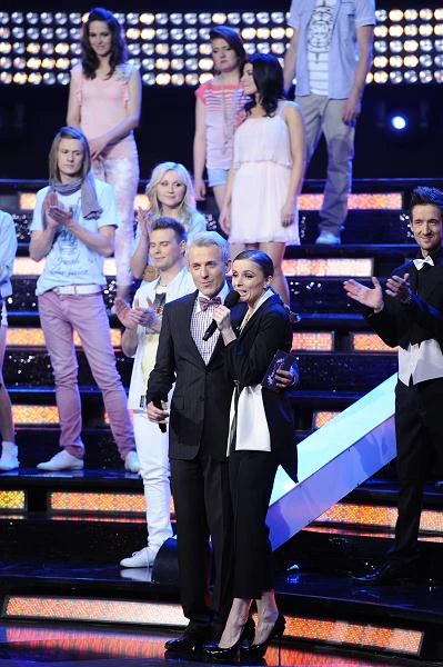 Prowadzący Hubert Urbański i Halina Mlynkowa - fot. Jarosław Antoniak